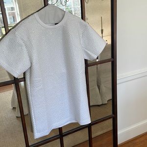 Cynthia Rowley Rhinestoned Tee Dress